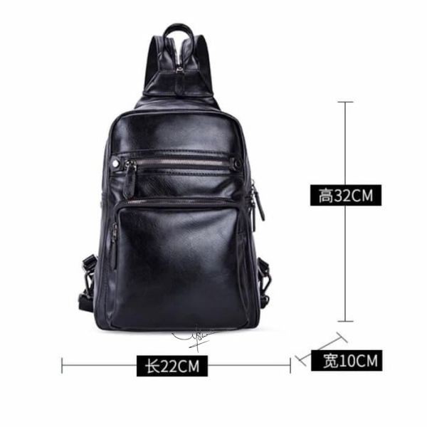 TAS SELEMPANG KULIT PRIA TAS SLEMPANG KULIT TAS KULIT PRIA TAS RANSEL MULTIFUNGSI PRIA IMPORT A123