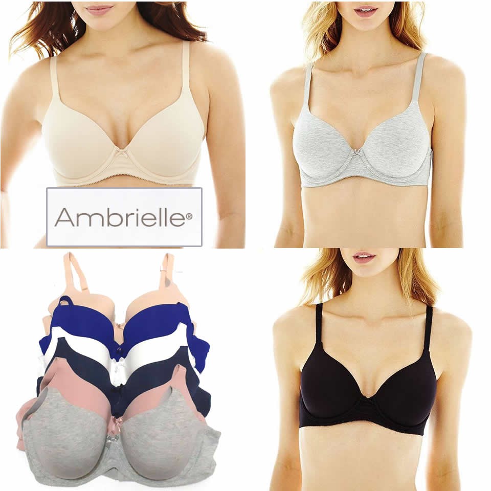 Bra ambrielle cotton full coverage (kode A) BH Wanita bahan katun big size// sisa ekspor