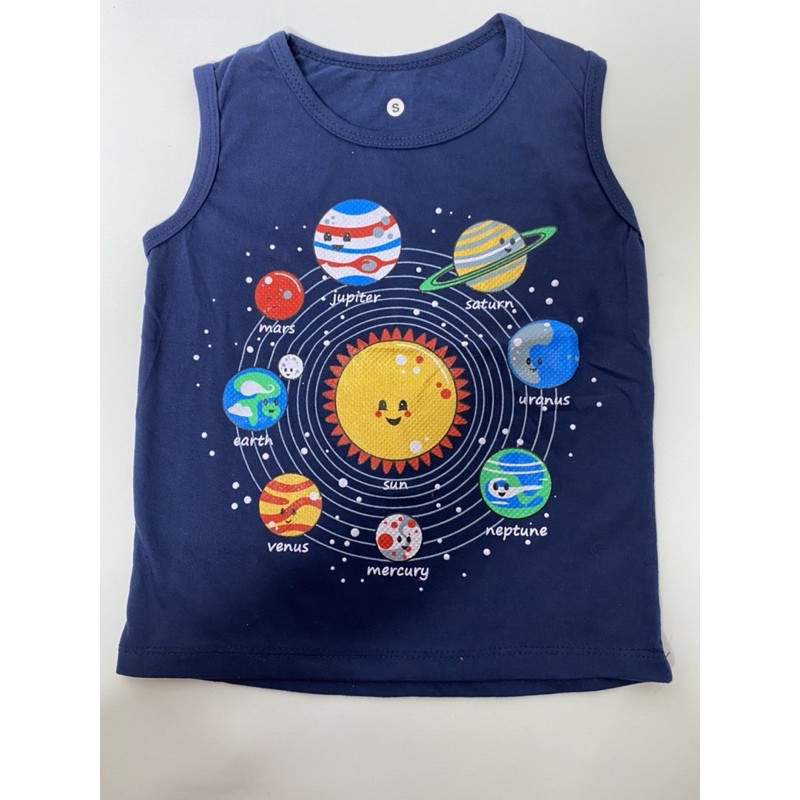 Singlet anak laki-laki-singlet PLANET 1-10 tahun