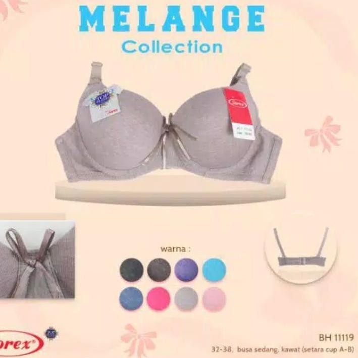 KL | BRA BH SOREX MELANGE BUSA TIPIS KAWAT KAIT 2 ART 11118 &amp; 111119