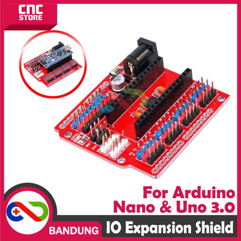 I/O EXPANSION SHIELD EXTENSION BOARD FOR ARDUINO NANO &amp;amp; UNO 3.0