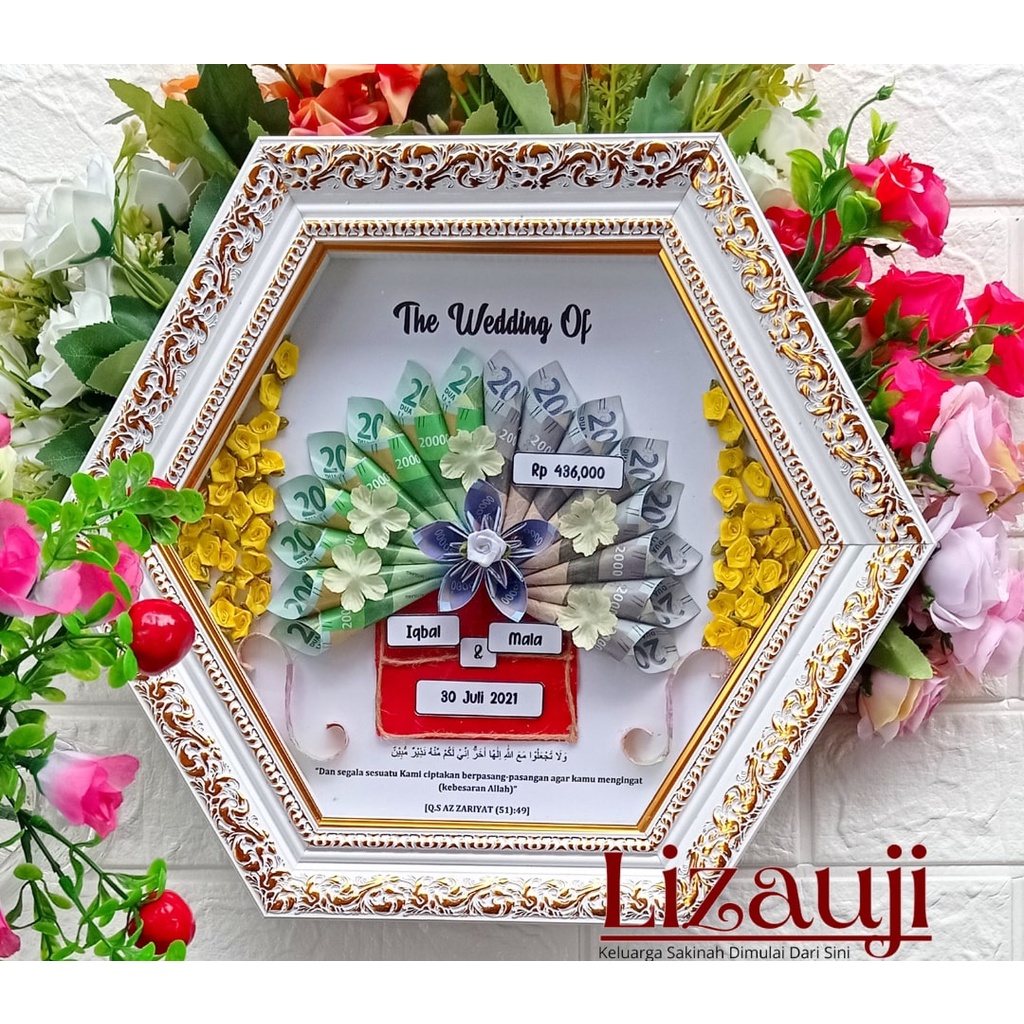 MAHAR BINGKAI/ 3D FRAME SEGI 6