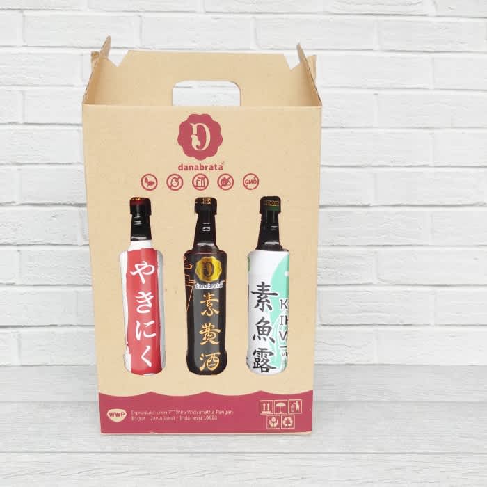 

Danabrata Bundling Ekonomis Kecap Ikan Yakiniku Sari Tapai Vegan 350ml
