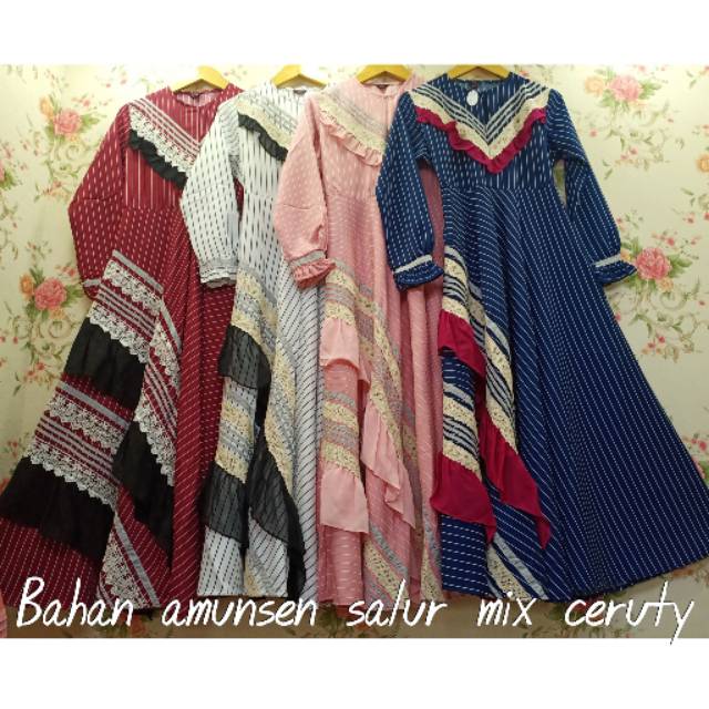 Gamis rumbay BY KINARO ORIGINAL