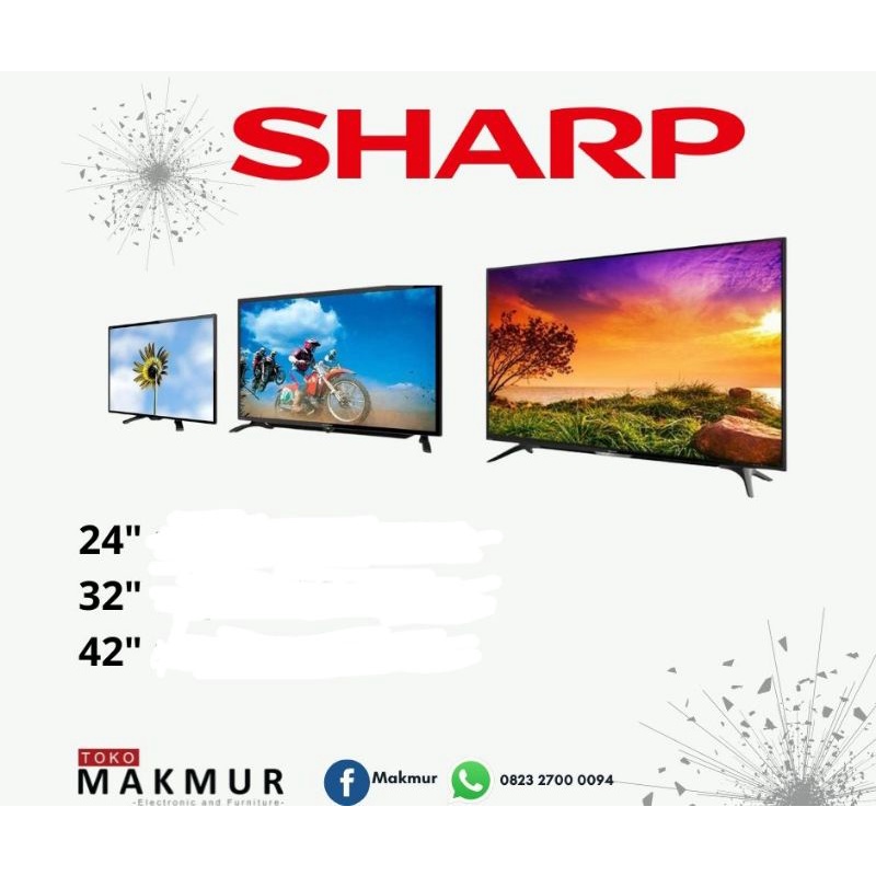 tv led Sharp 32 inch