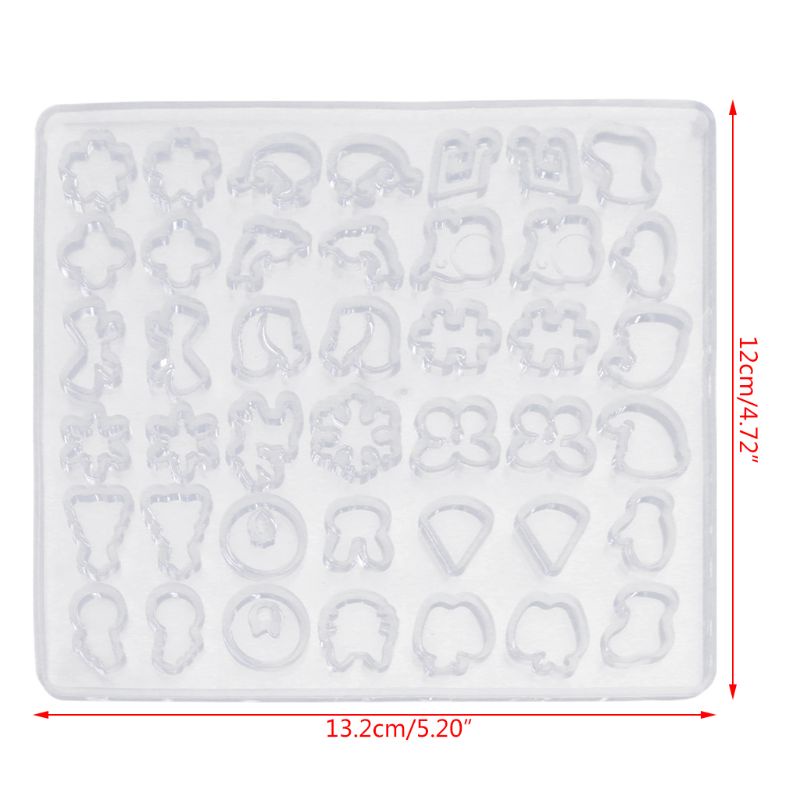 SIY  DIY Silicone Ear Stud Earring Mold Jewelry Pendant Epoxy Resin Casting Mould Making Tool Craft Decorative