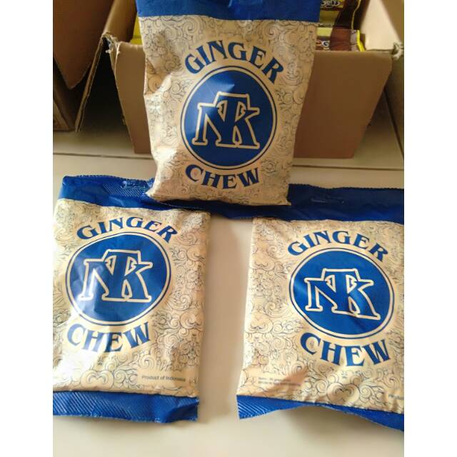 Permen jahe ginger chew
