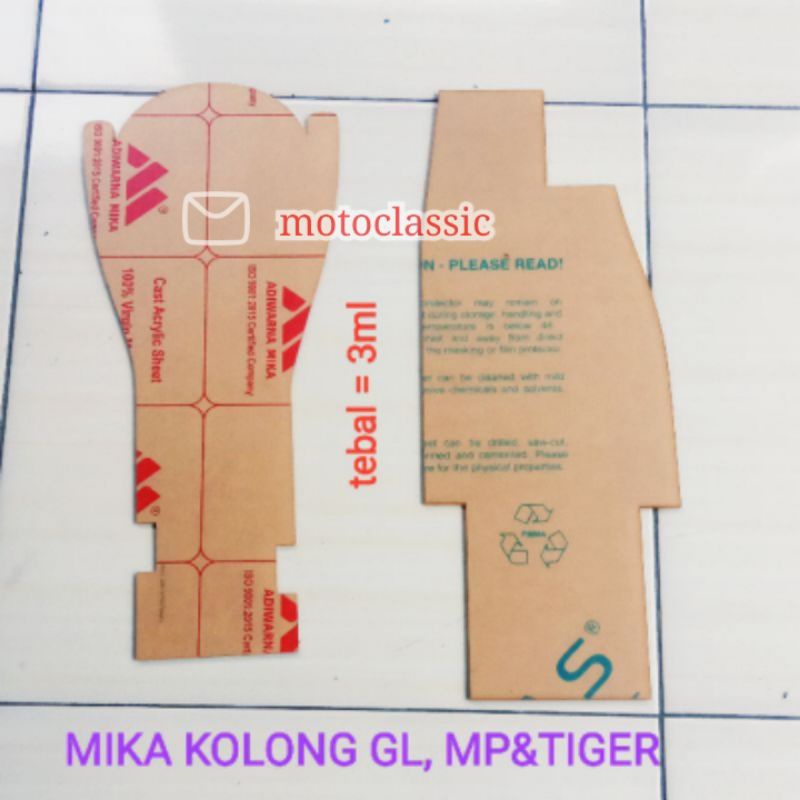 mika kolong gl mp tiger mika slebor tiger mp gl / mika slebor gl tiger mp