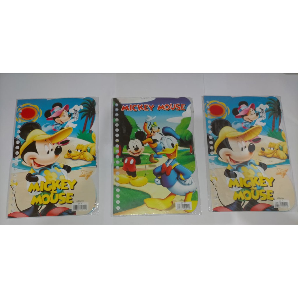 

Isi Kertas Binder Loose leaf 20 lubang Karakter Fancy