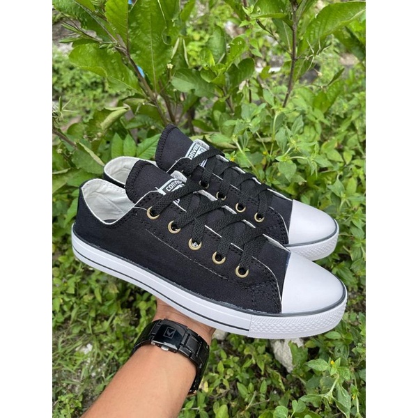 SEPATU SNEAKER CONVERSE EB KANCING GOLD PRIA WANITA