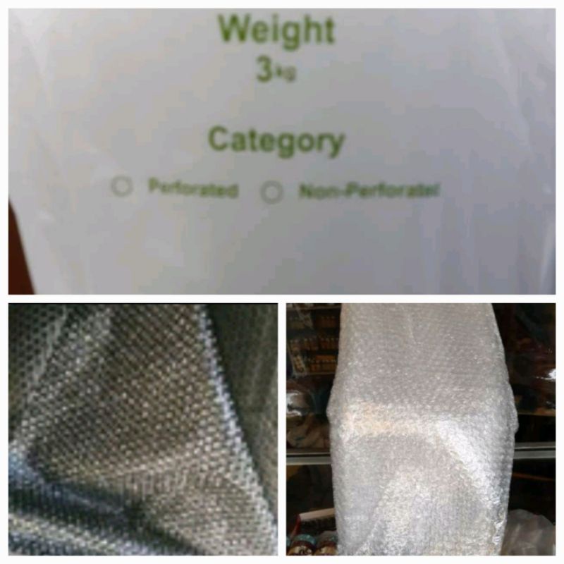 

Plastik bubble / pengaman tambahan