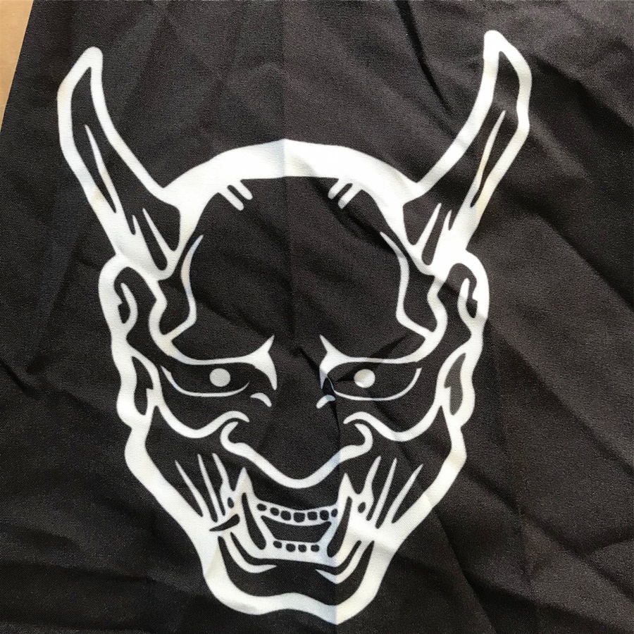 baju Fashion Women Men Loose Japanese Cartoon Anime Devil Samurai Cosplay Streetwear Hitam Beach Cardigan Harajuku Kimono Jepang Wanita Pria Cosplay Pakaian kimono jepang