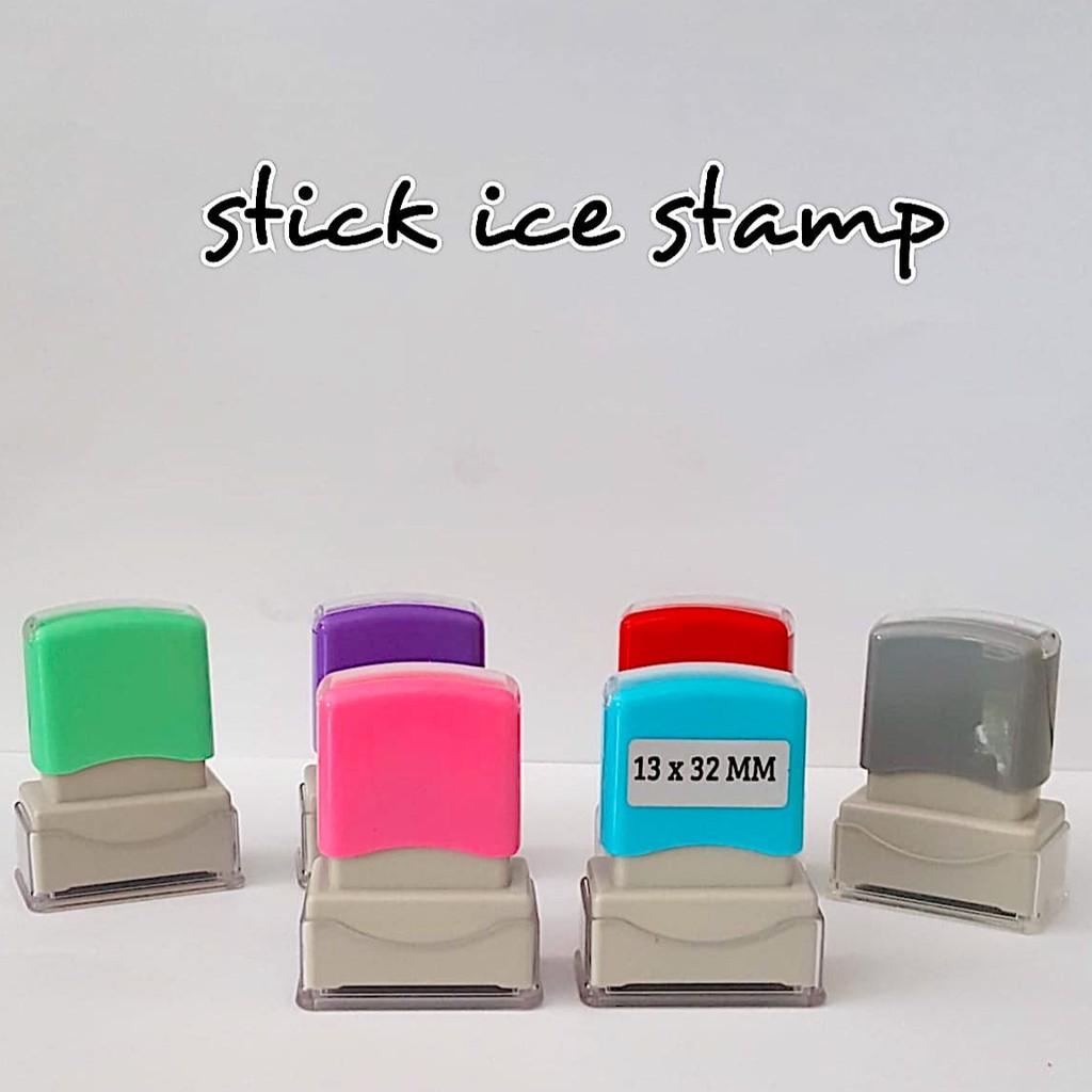 

Stick Ice Stamp / custom stamp / stempel nama