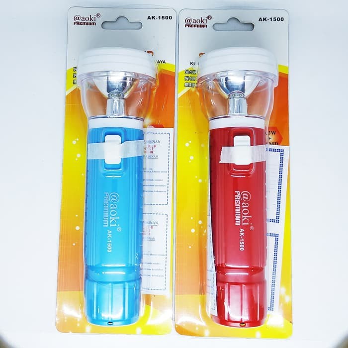 Senter LED Baterai Charge Cas AK-1500/VG-3666