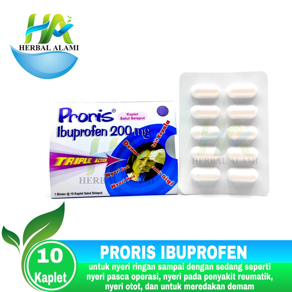 Proris Ibuprofen 200mg Triple Action