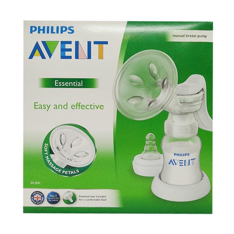 PHILIPS AVENT Standard Manual Breast Pump Wide Neck Classic Pompa ASI