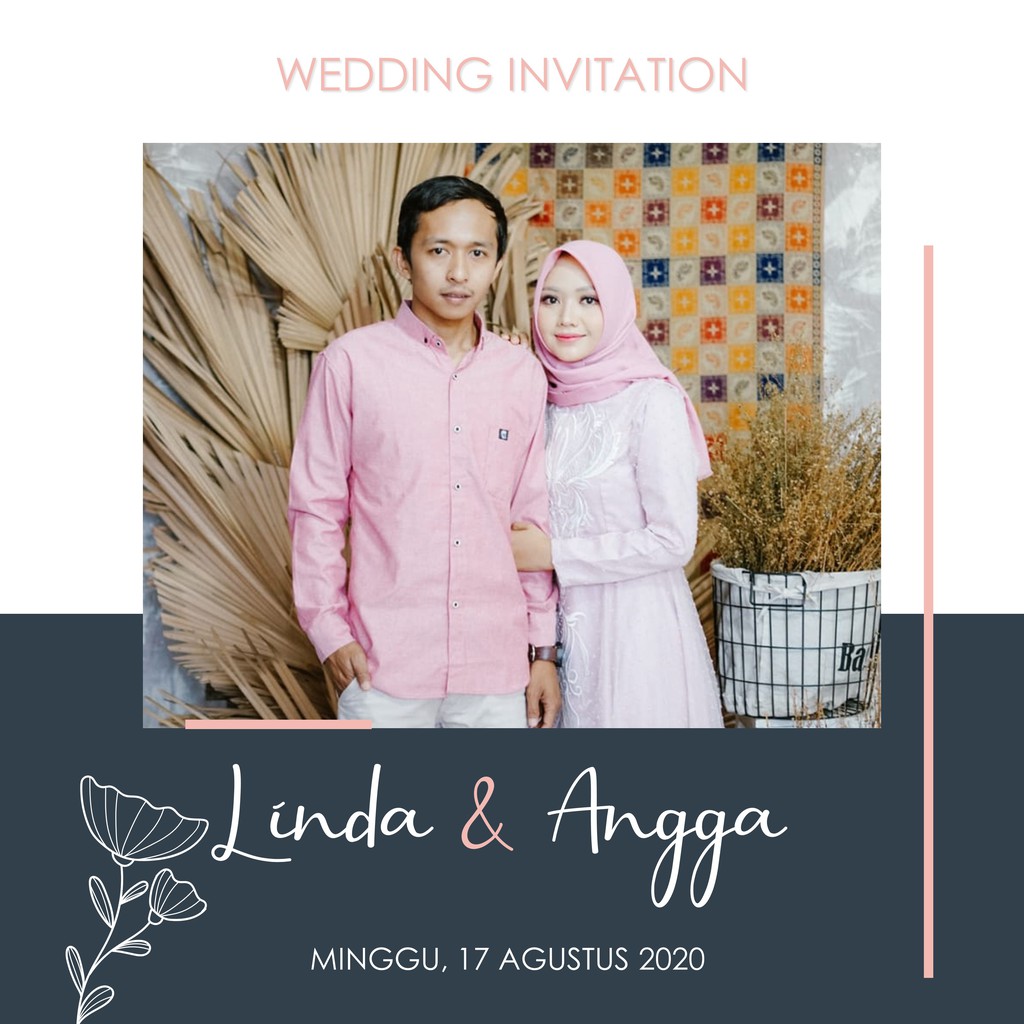 Undangan Digital Video Pernikahan Simple Sweet - Undangan Digital