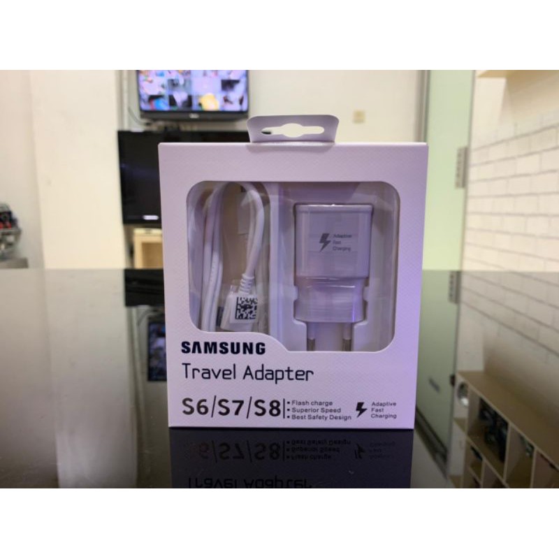 TC Casan Charger Samsung S6 S7 Fast Charging 100%