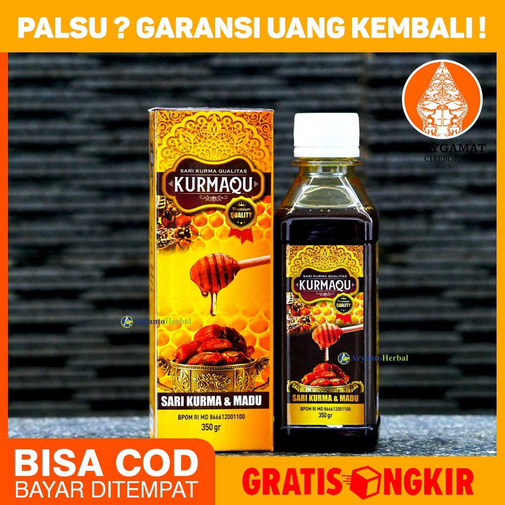 

KurmaQu Original Sari Kurma & Madu 100% Asli Di Kota CIREBON Bisa COD (Bayar Ditempat) LEGAL & HALAL