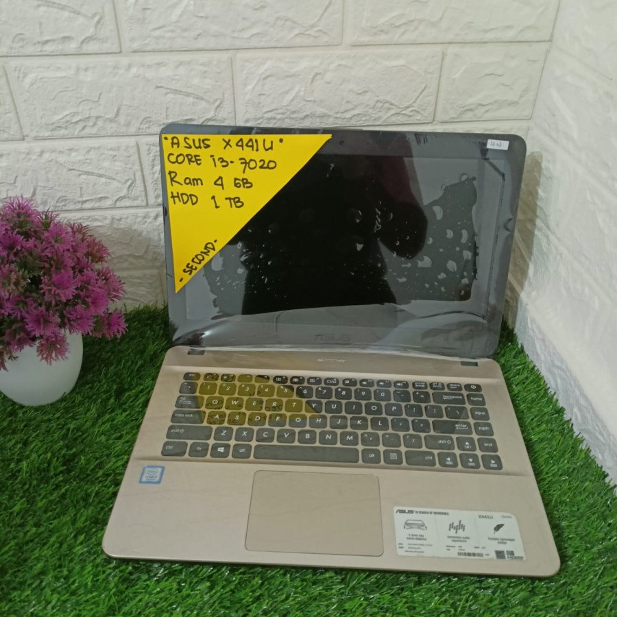 ASUS X441U CORE i3-7020 RAM 4GB HDD 1 TB 14 INCH