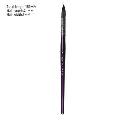 

READY STOK! B 35 RQ WATERCOLOR MOP BRUSH SQUIRREL MIXED HAIR ALAT LUKIS MURAH TERLENGKAP AL3