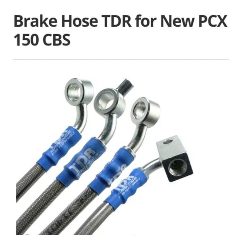 SELANG REM PCX 150 CBS TDR RACING