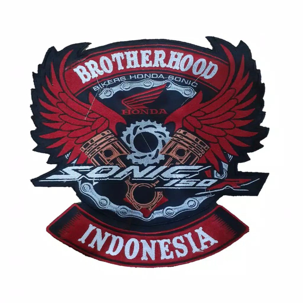 Emblem Logo Cod Logo Motor Honda Sonic 150r Racing Club Shopee Indonesia