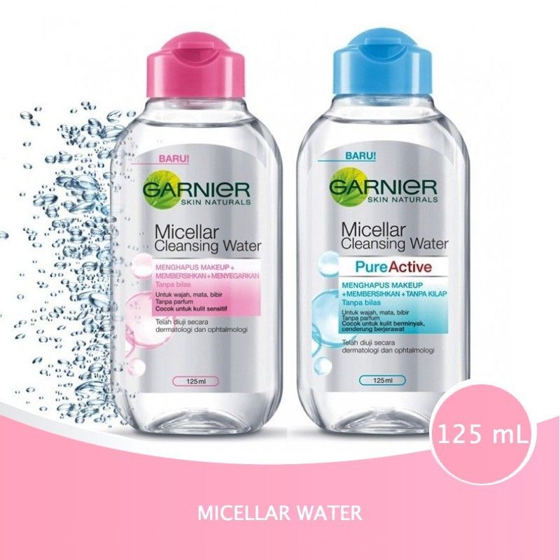 GARNIER MICELLAR WATER 125 Ml/50 Ml,BPOM