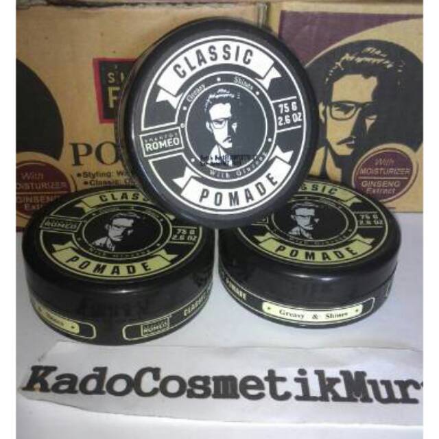 Shantos Romeo Classic Pomade Aroma Kopi Oil Base