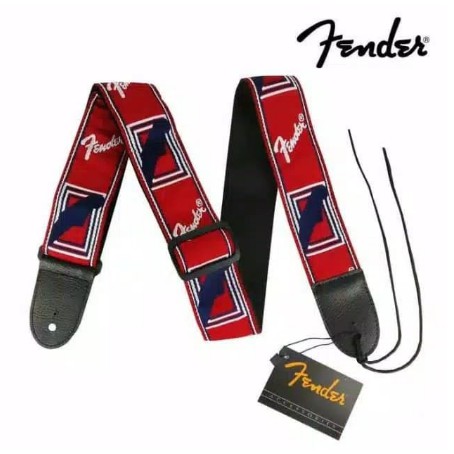 Strap Gitar Fender / Sabuk Gitar Elektrik Akustik Original Import