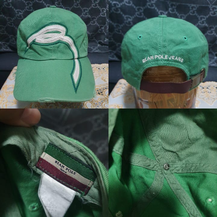 Preloved BeanPole Jeans Hat Green