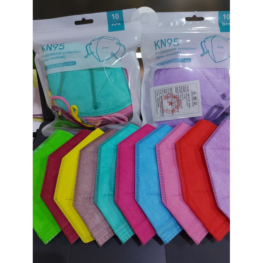 kn95 mix warna 10pc