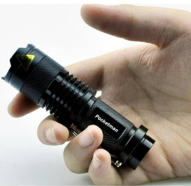 Senter LED Flashlight 2000 Waterproof Terang