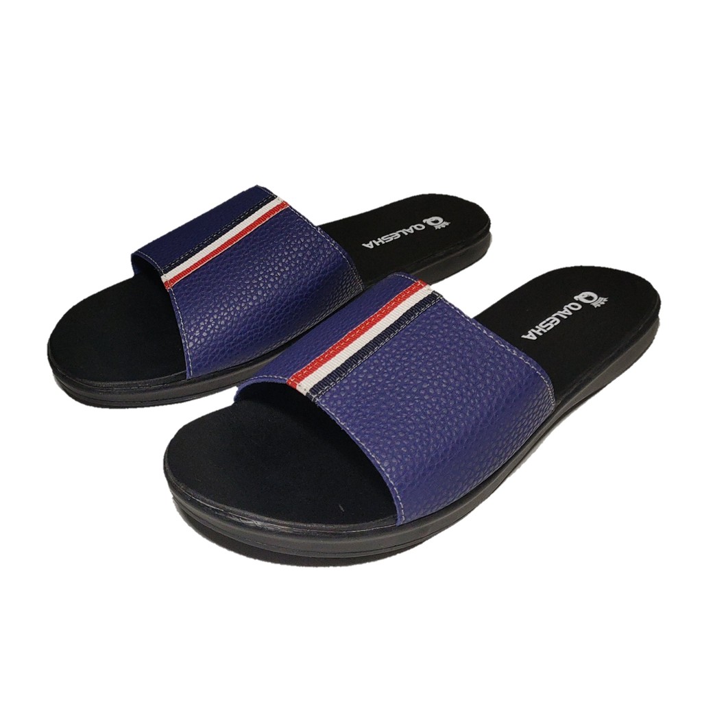 Insyira - Sandal Wanita Adriana  / Sandal Papirut Wanita Non Slip Alas Hitam / Sandal Wanita Slop Vertikal