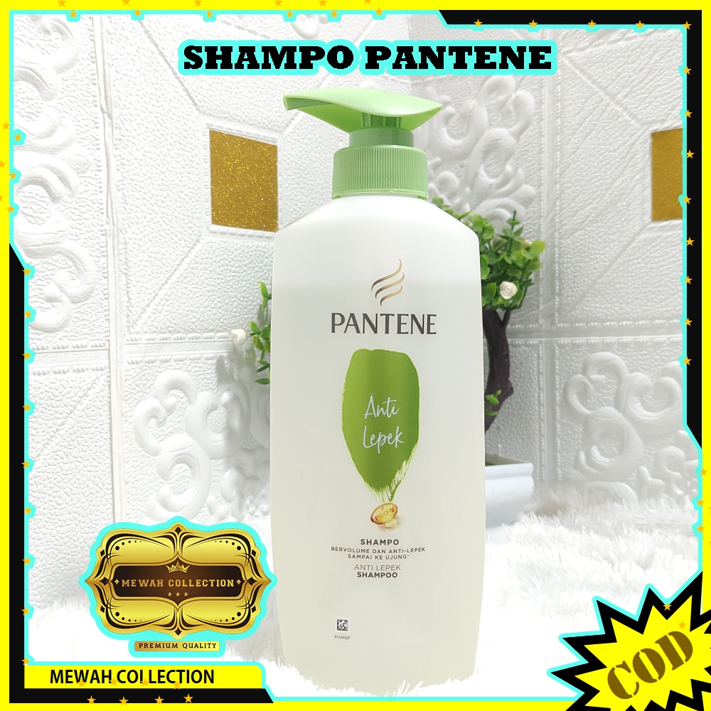 PANTENE Shampoo Anti Ketombe / Anti Rontok / Anti Lepek 400ml / 480 ml / Ukuran Jumbo Besar-Anti Lepek 480ml