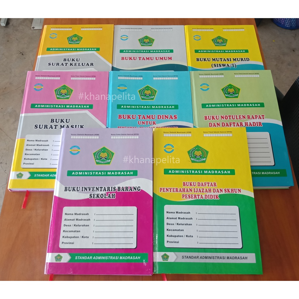 

BUKU ADM SEKOLAH (200 LBR/PCS)