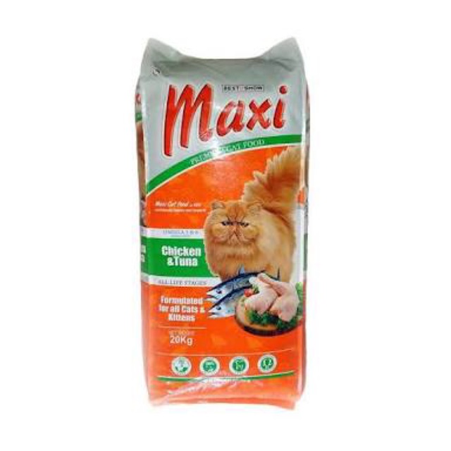 MAXI CAT FOOD 20KG FRESHPACK (KHUSUS GOSEND)