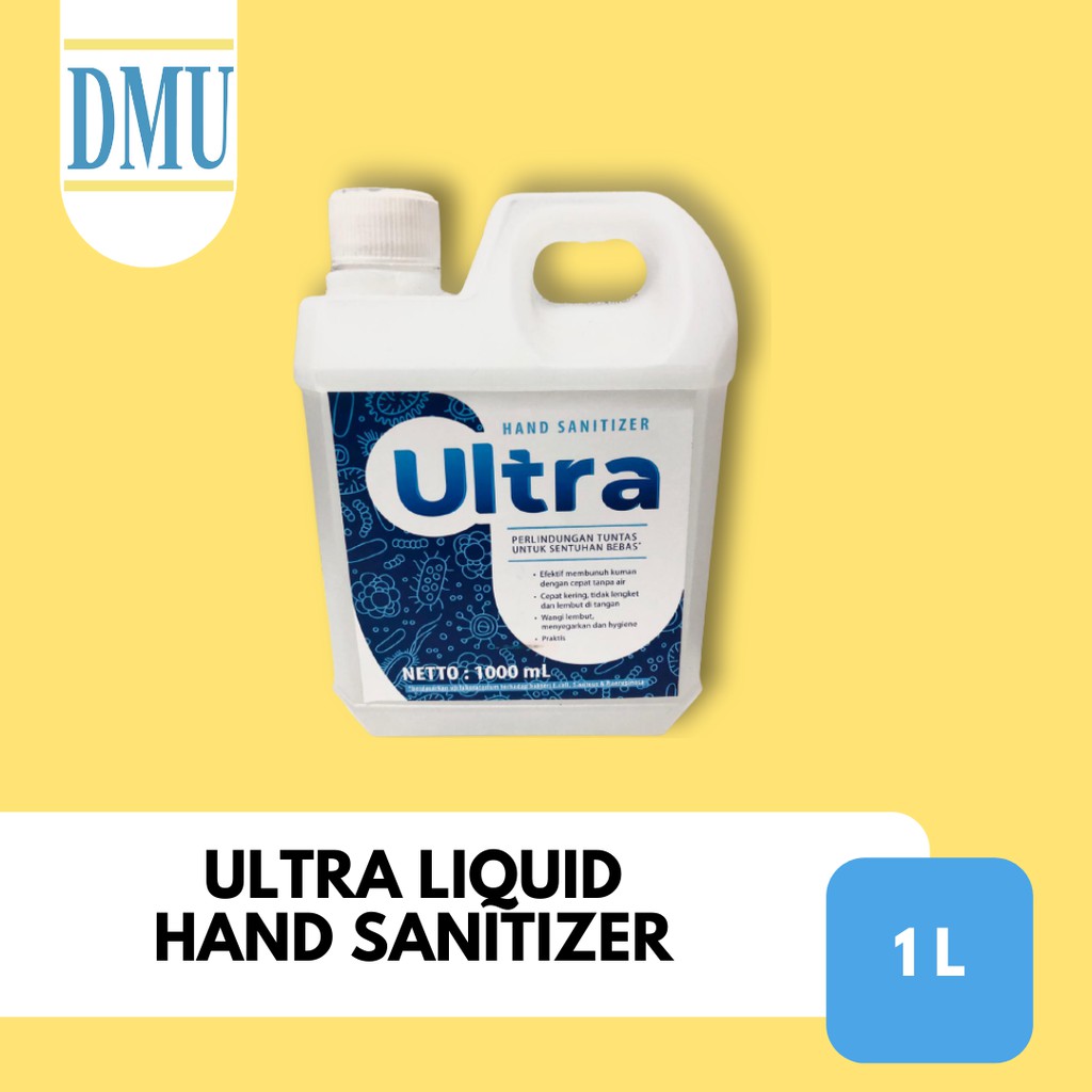 Ultra Hand Sanitizer Cair Jerigen 1L