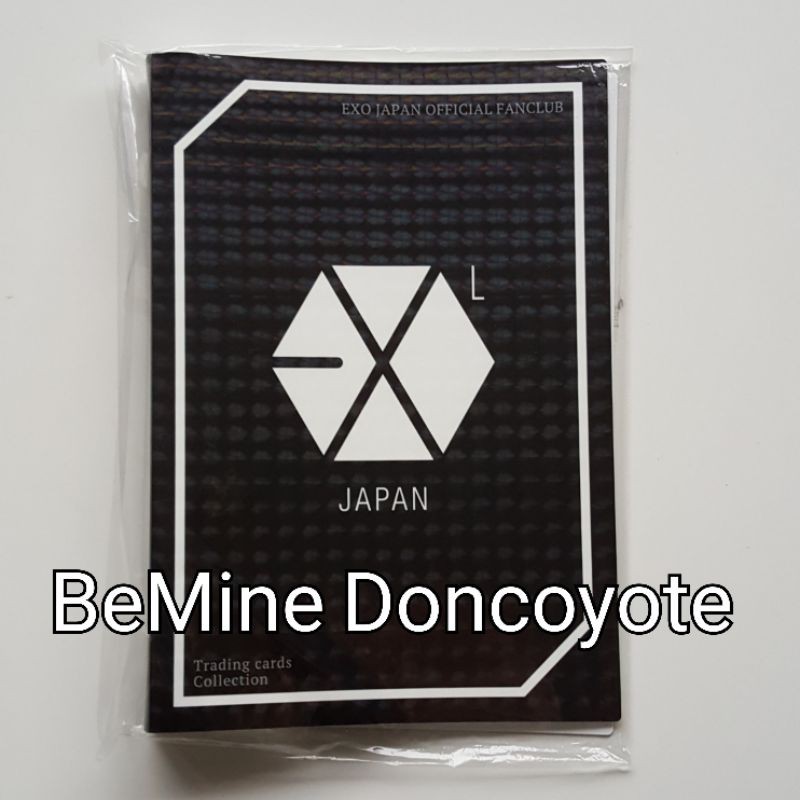 OFFICIAL EXO-L JAPAN PHOTOCARD BINDER CHANYEOL D.O KYUNGSOO BAEKHYUN SEHUN XIUMIN SUHO CHEN KAI LAY