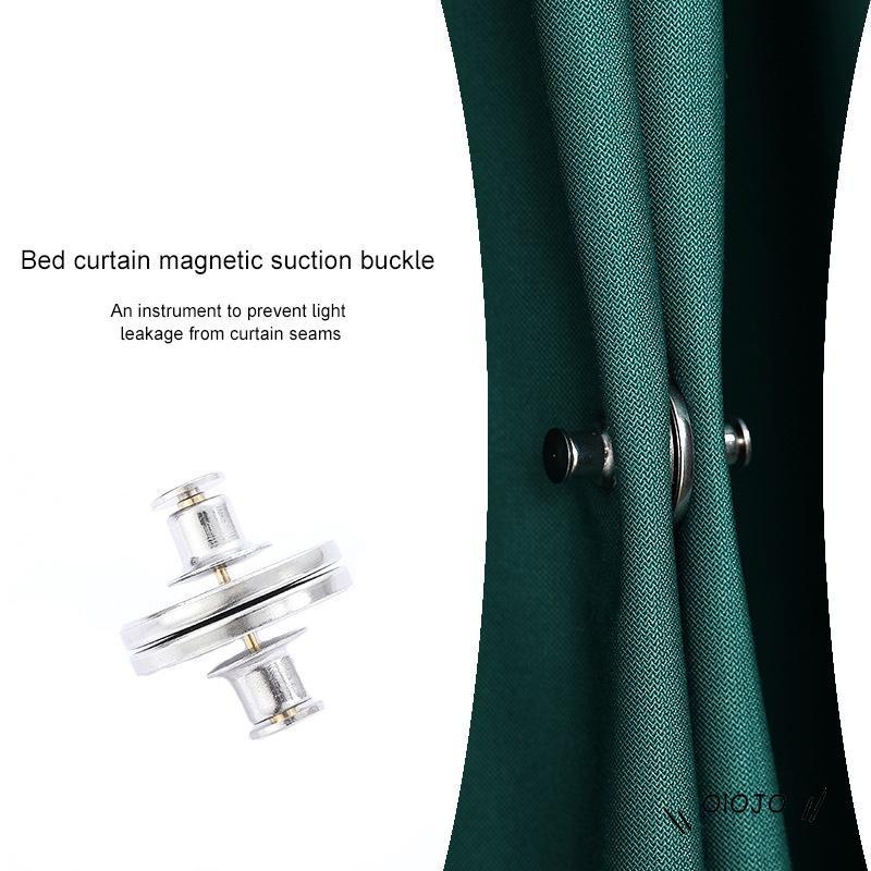 Kancing Magnetik Pengikat Tirai Anti Bocor Bahan Metal Bisa Dilepas - ol2