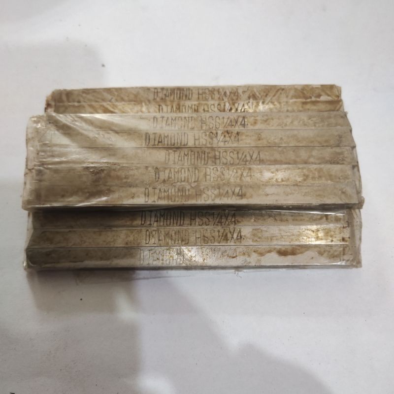 HSS square tool mata pisau bubut / pahat bubut hss diamond 1/4" x 4"