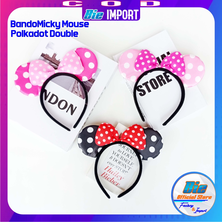 Bando Micky Mouse 4 Model Premium Impor Best Seller