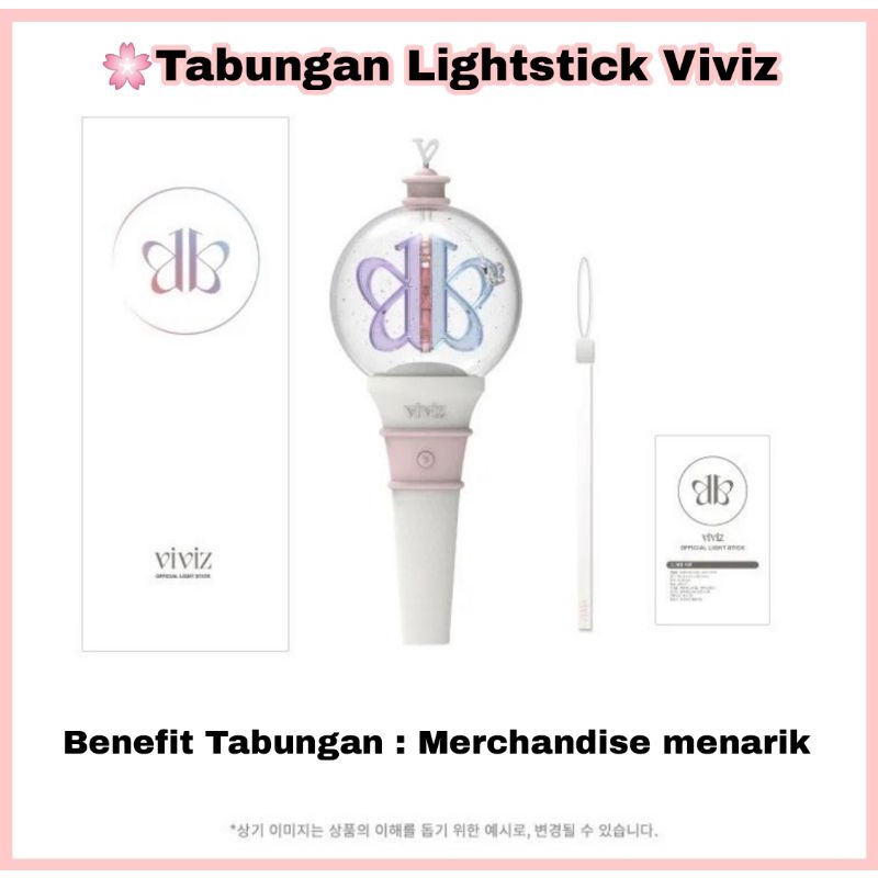 Tabungan Lightstick Viviz KPOP