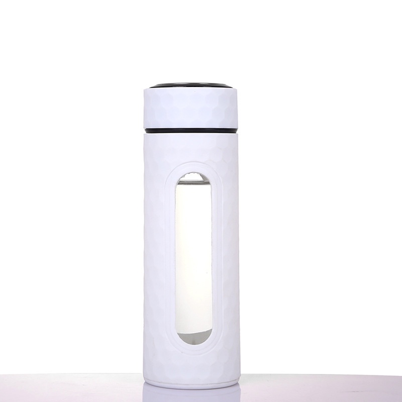 Botol Minum Kaca 450 ml Motif Sarang Lebah/ Botol Minum Unik-6