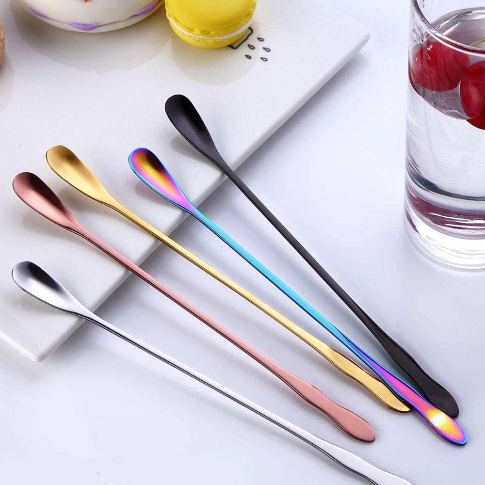 Chookyy Sendok Aduk Home &amp; Living Sendok Garpu Makan Rainbow Stainless Steel