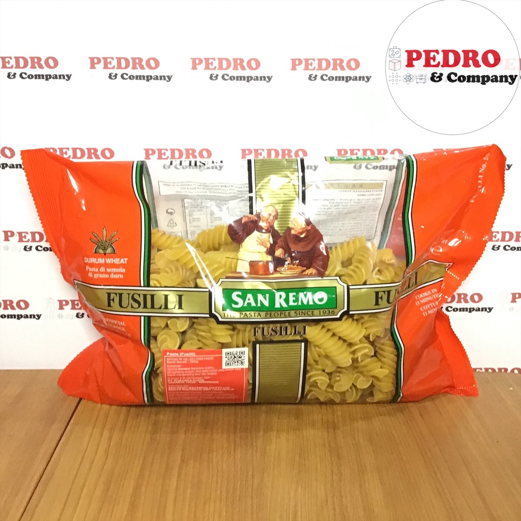 

San Remo - fusilli/ pasta kering 500 gr