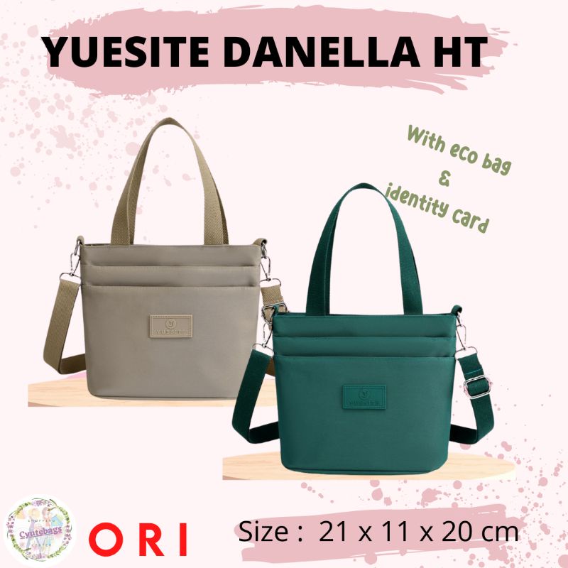 TAS WANITA YUESITE DANELLA BAHU TENTENG SELEMPANG IMPORT CYUTEBAGS