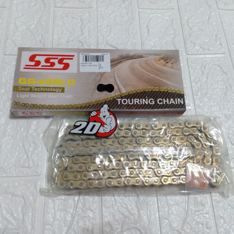 rantai sss 428 - 120L LO oring