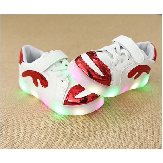 SNEAKER ANAK METALIC|  SNEAKER METALIC LED