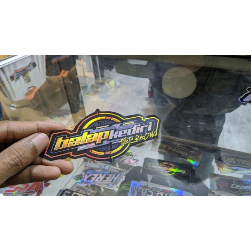 

stiker balap Kediri hollogram